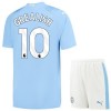 Conjunto (Camiseta+Pantalón Corto) Manchester City 2023-24 Grealish 10 Primera Equipación - Niño